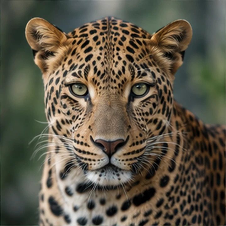 Leopard Wildlife Portrait