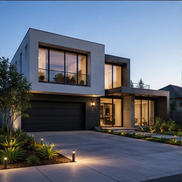 Modern Glass Home Exterior