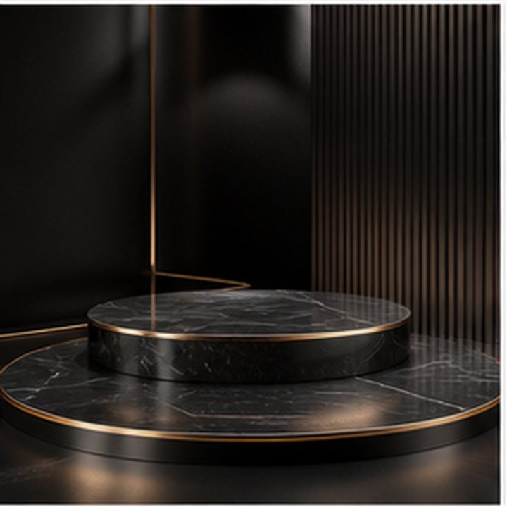 Black Luxury Product Stage