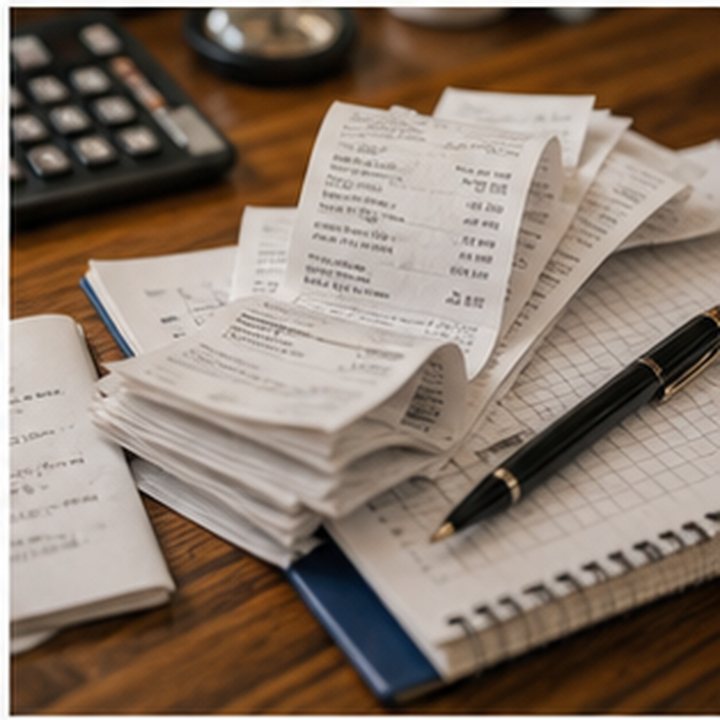 Bookkeeping Receipts