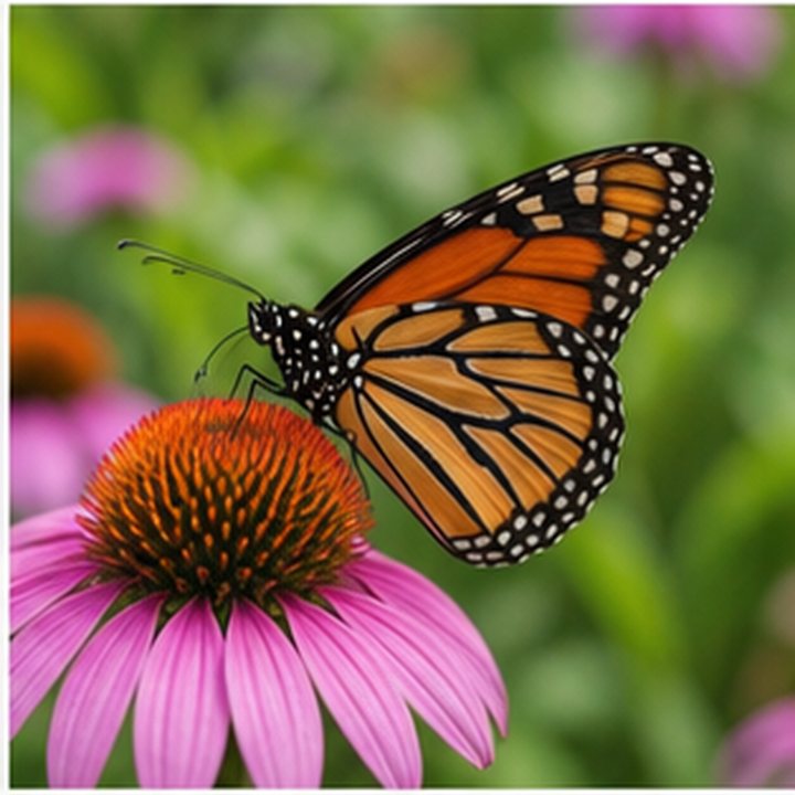 Butterfly On Flower