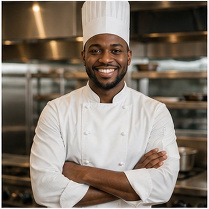 Chef Portrait Kitchen