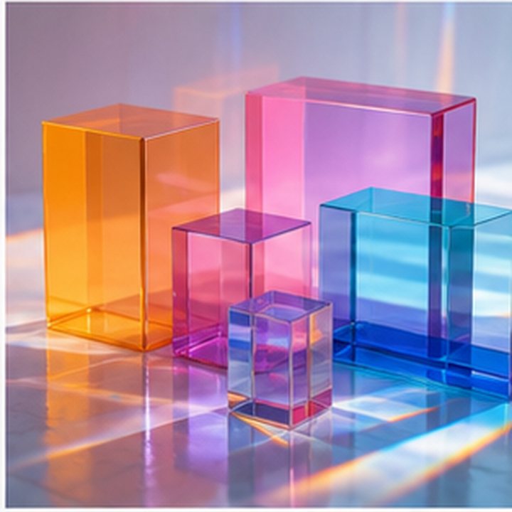 Colorful Acrylic Blocks