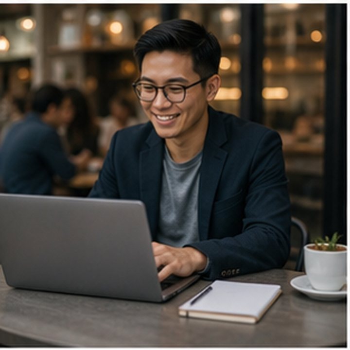Consultant Laptop Cafe