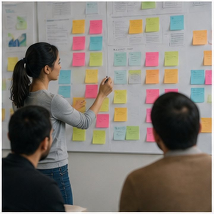 Consulting Workshop Postits
