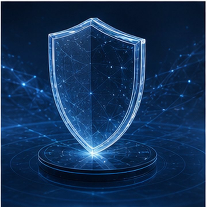 Cybersecurity Shield Object