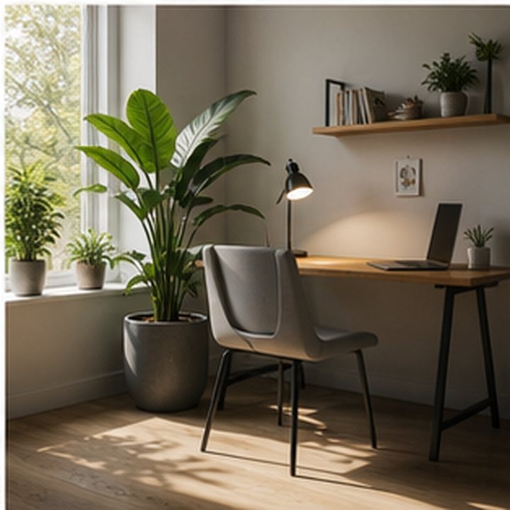 Home Office Reading Corner