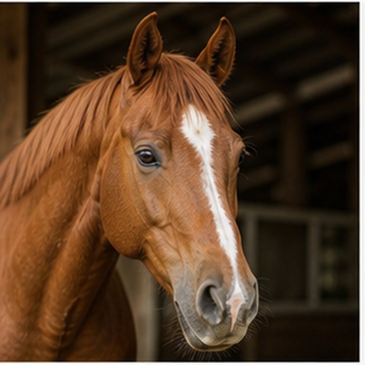 Horse Portrait Stable