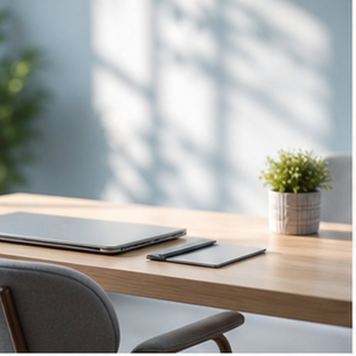 Linkedin Header Abstract Workspace