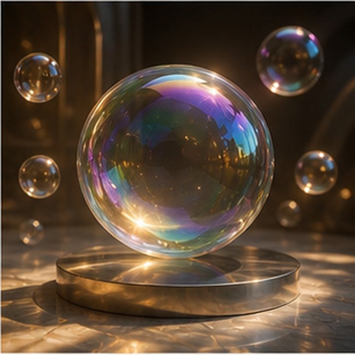 Luxury Soap Bubble Scene