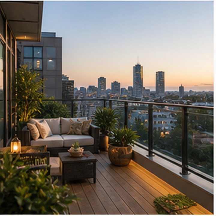 Modern Apartment Balcony