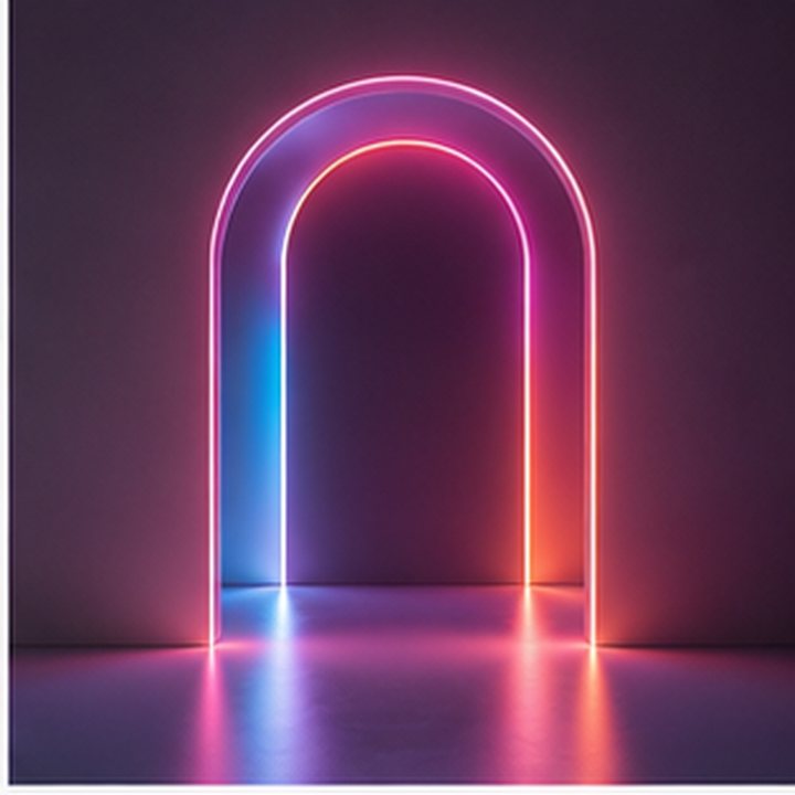 Neon Doorway