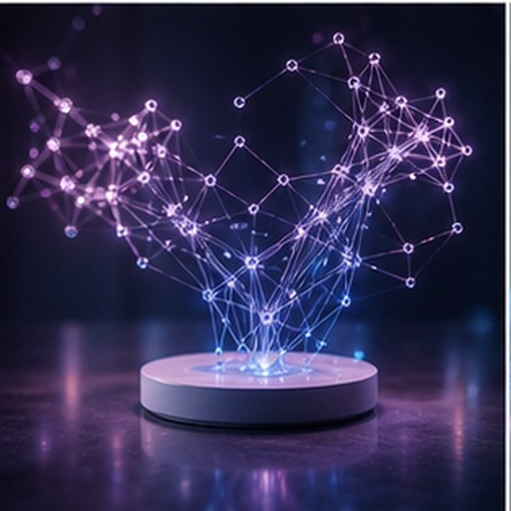 Neural Network Light Sculpture