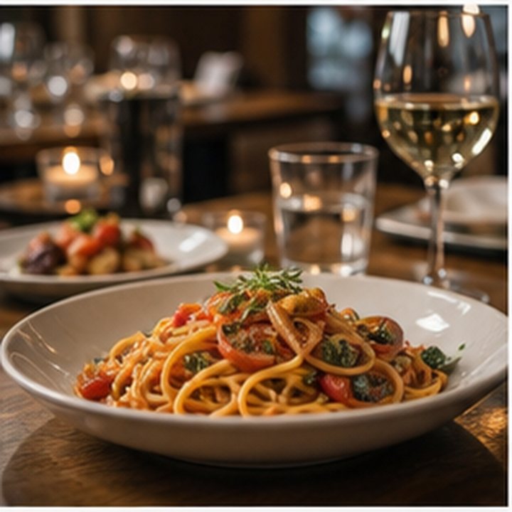 Pasta Restaurant Table