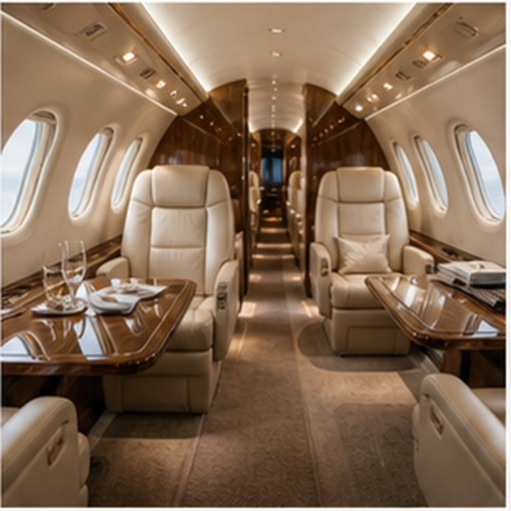 Private Jet Cabin