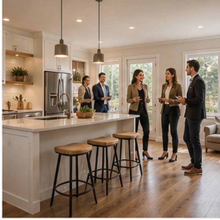 Real Estate Open House Kitchen
