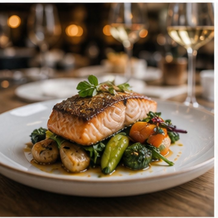 Restaurant Plated Dish
