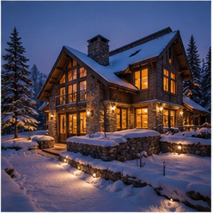 Ski Lodge Exterior
