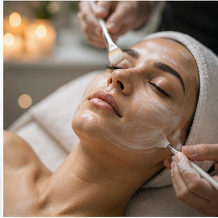 Skincare Treatment Close Up