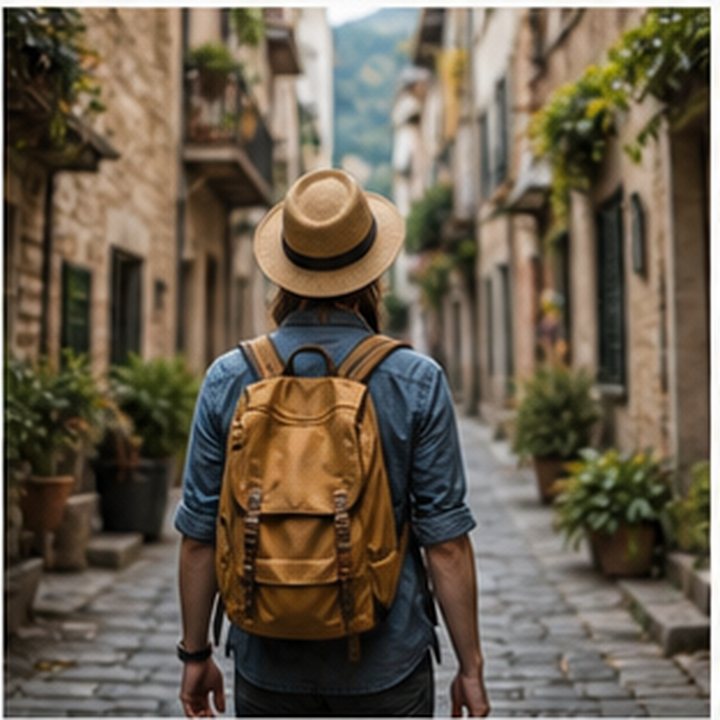 Solo Backpacker Street