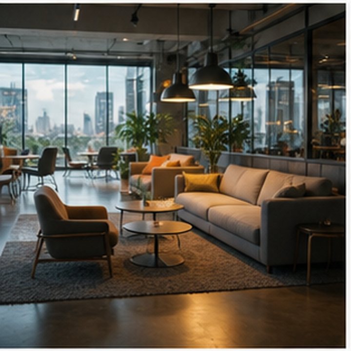 Startup Office Lounge