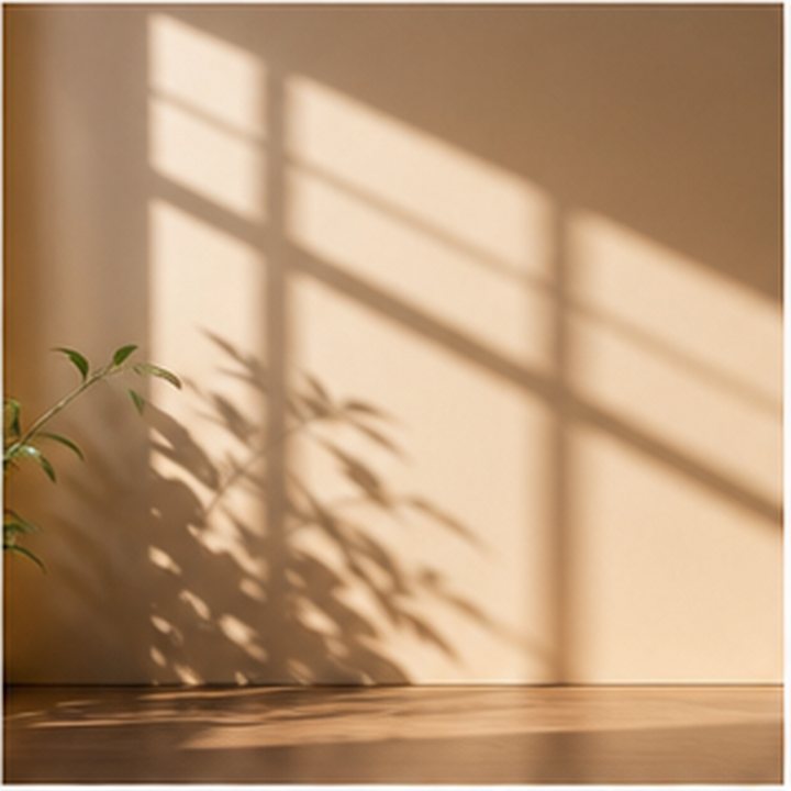 Warm Window Shadow Wall