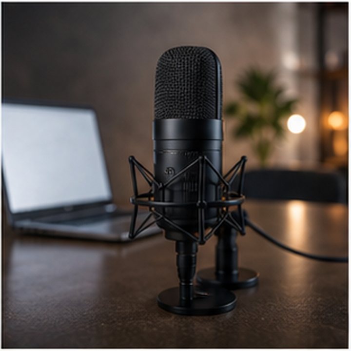 Webinar Microphone Laptop