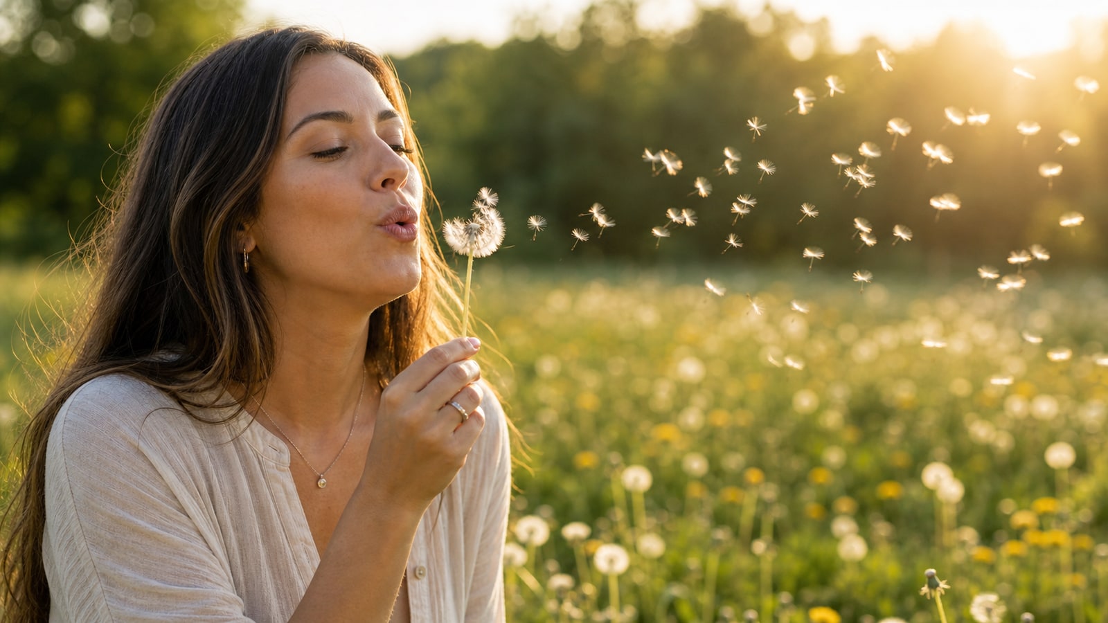 Dandelion Seed Meadow