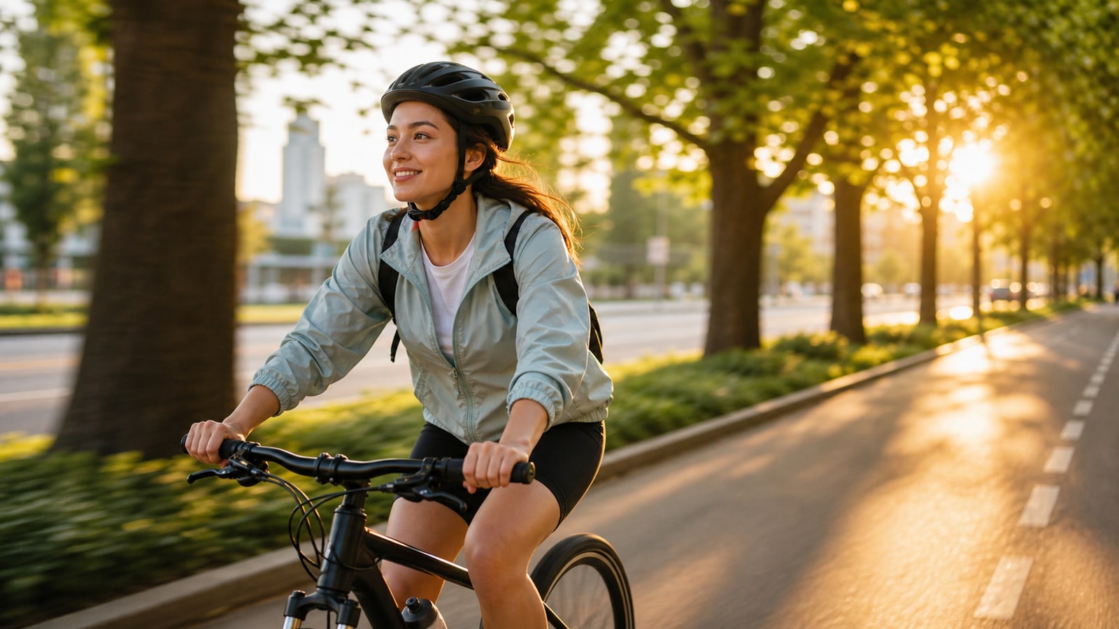 Morning City Bike Ride