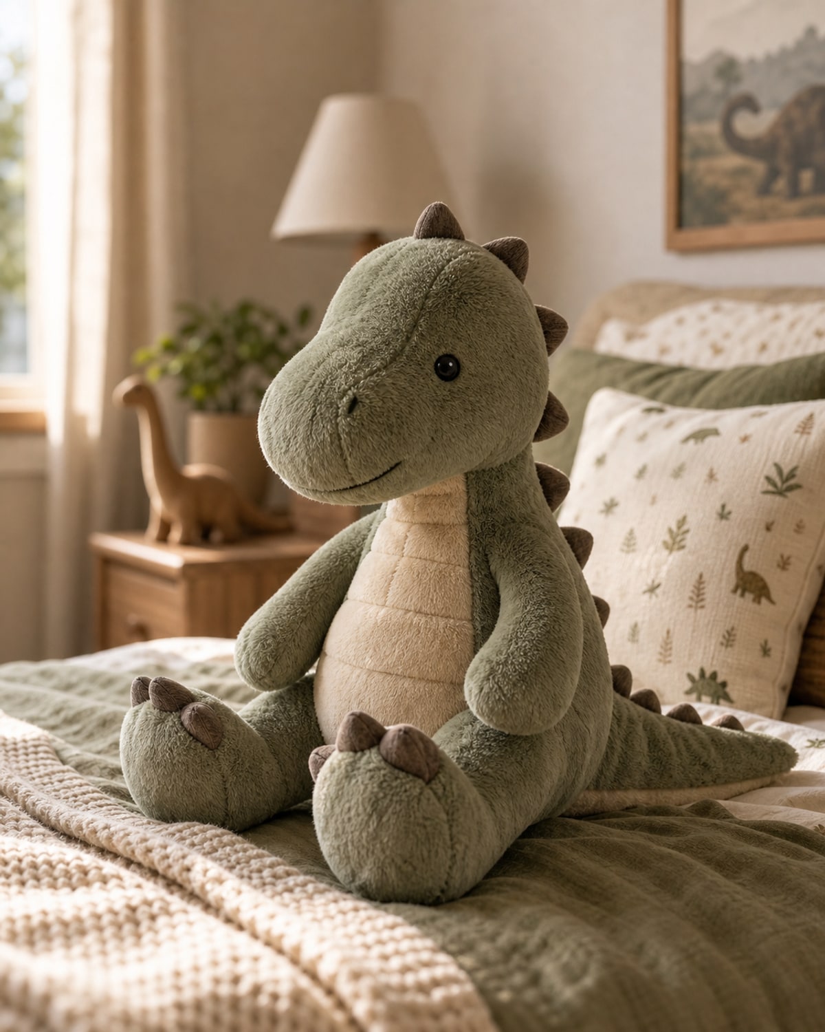 Plush Dinosaur Bedroom
