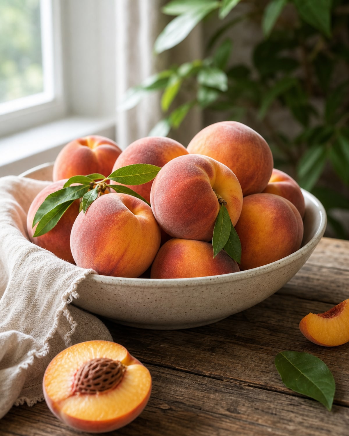 Summer Peaches Bowl