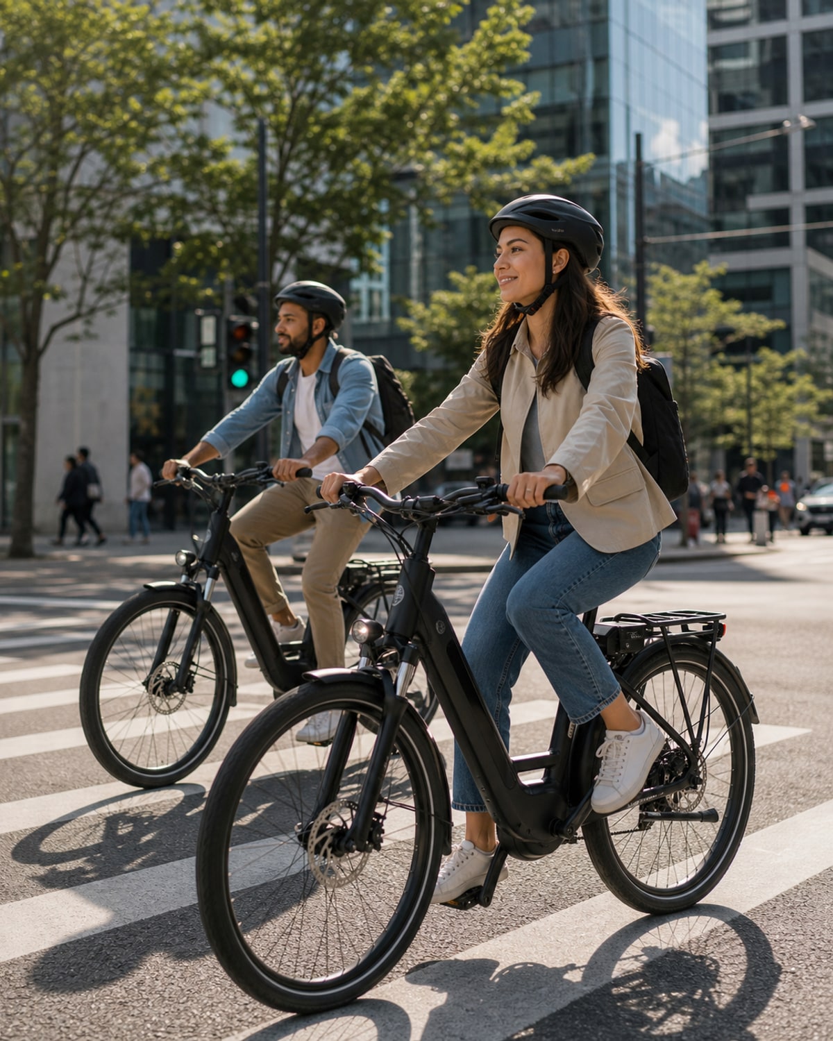 Urban Ebike Crossing
