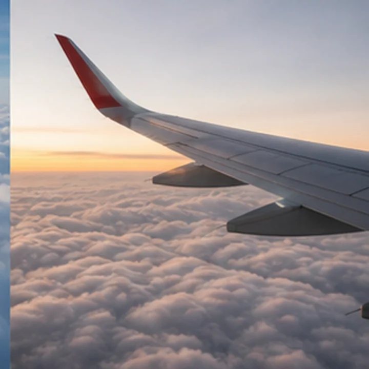 Airplane Wing Clouds