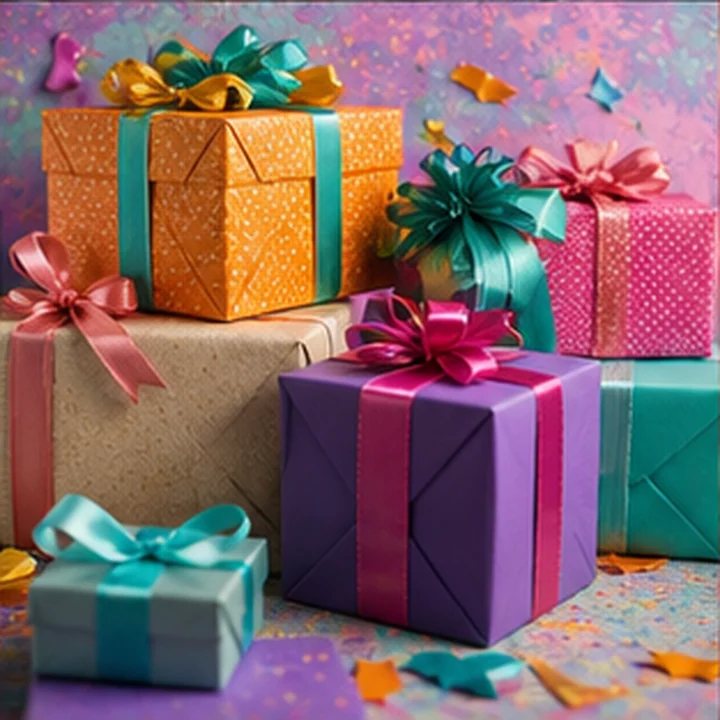 Birthday Gift Pile
