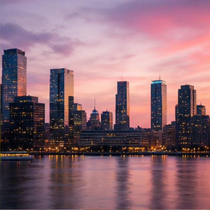 City Skyline Dusk
