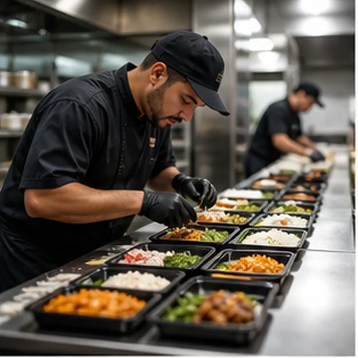 Cloud Kitchen Food Prep