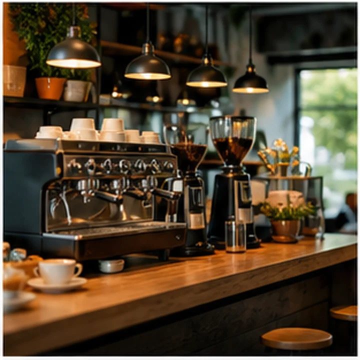 Coffee Shop Brand Scene