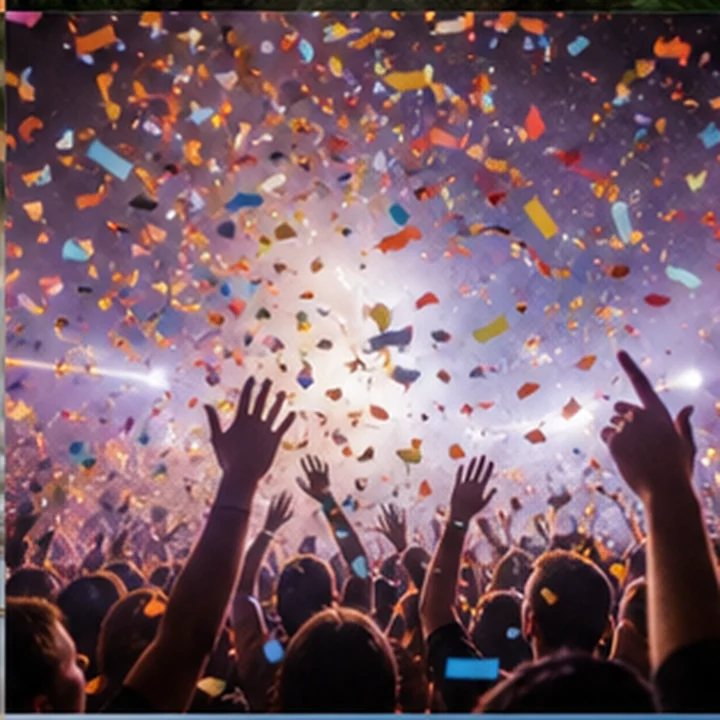 Confetti Launch Moment