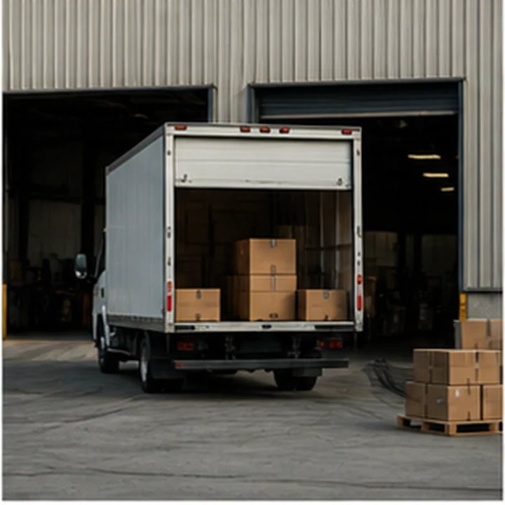 Delivery Truck Loading Bay