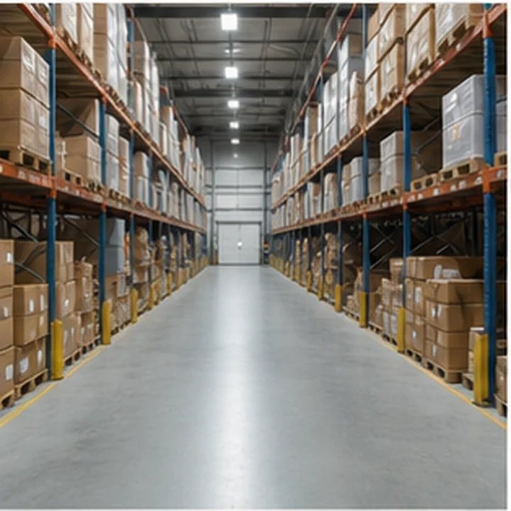 Ecommerce Warehouse Aisle