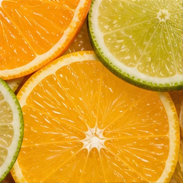 Macro Citrus Slices