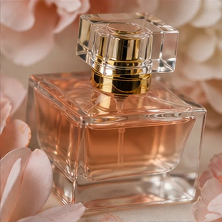 Macro Perfume Bottle