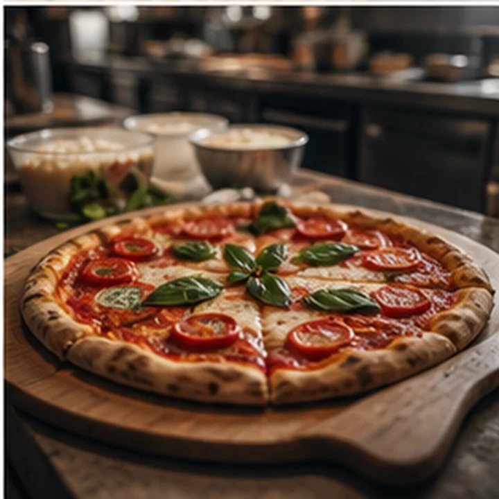Pizza Kitchen Counter