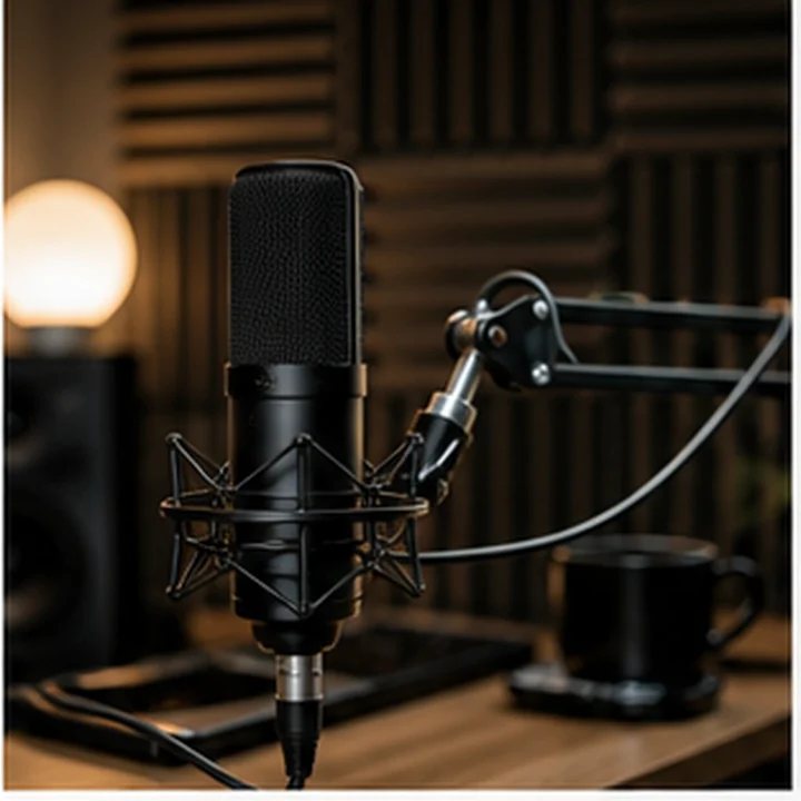 Podcast Microphone Studio