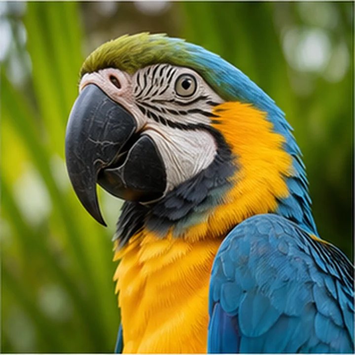 Tropical Bird Close Up