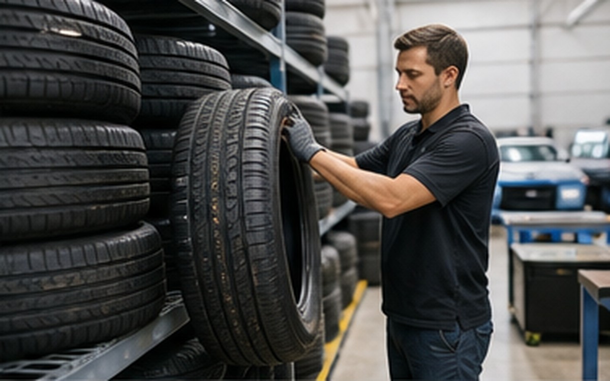 Tire Shop Service Bay