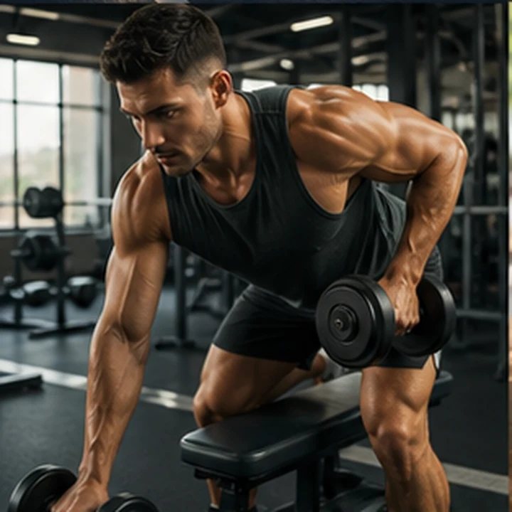 Strength Training Gym Portrait